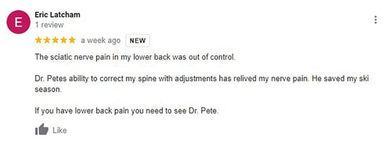 Two Sparrows Family Chiropractic & Wellness Patient Testimonial 04