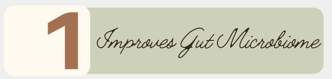 improved gut microbiome