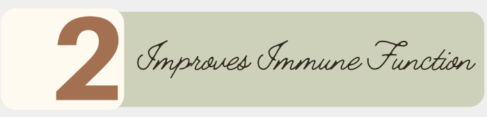 improved immune function